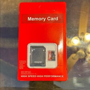 High Speed 8GB Memory Card with Adapter